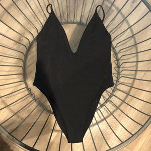 WANDERLUST one piece deep v swimsuit